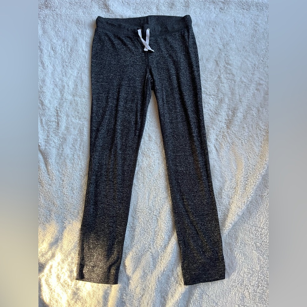 J. Crew Black Heather Lounge Pants